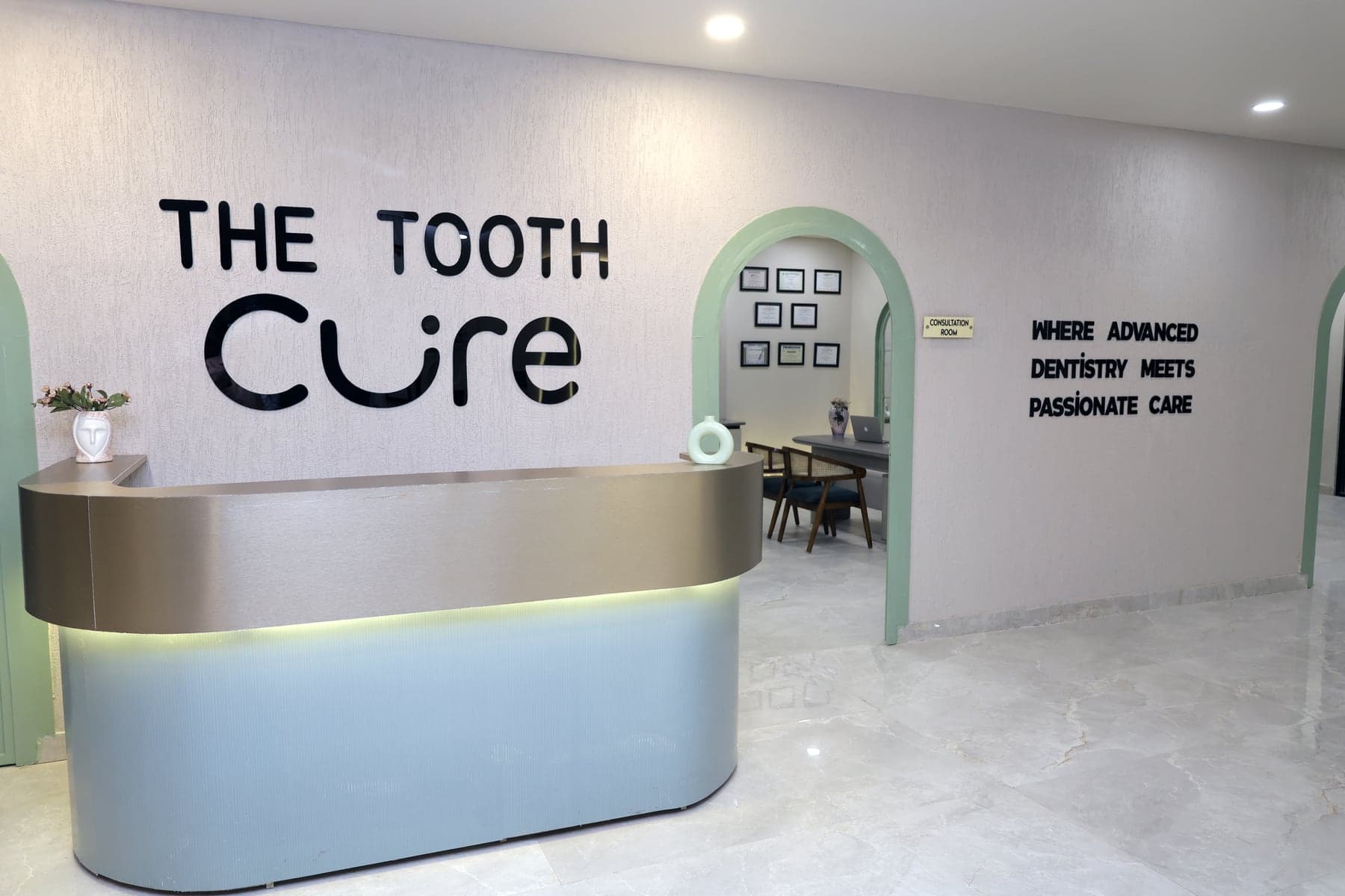 Reception at The Tooth Cure