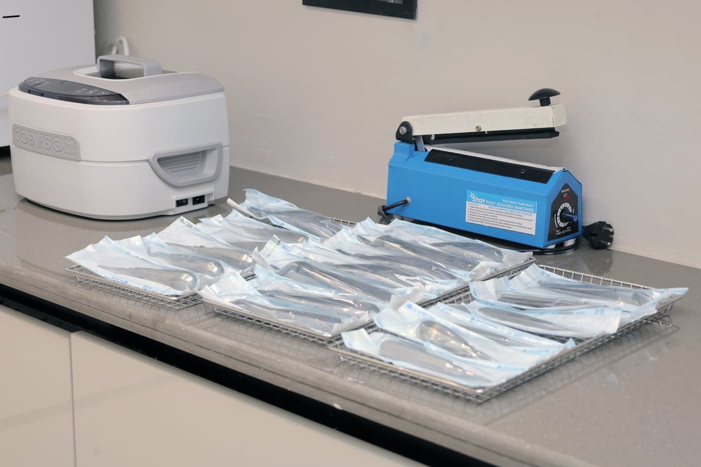 Sterilization equipment at The Tooth Cure